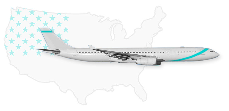 Авиаперевозки из Костромы в США и из Америки в Кострому