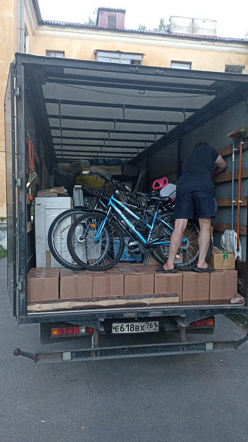 Личные вещи из г. Дубна в г.Таганрог